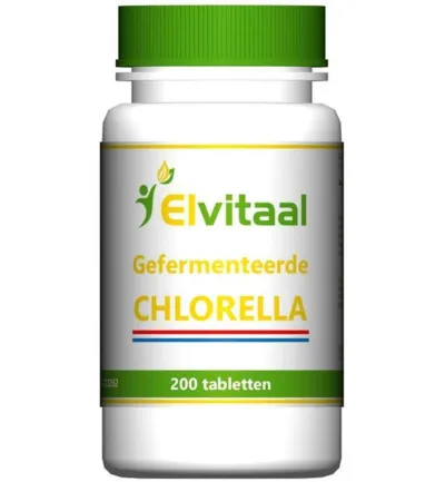 Elvitaal/Elvitum Chlorella 250mg Nederlands (200 tabletten)