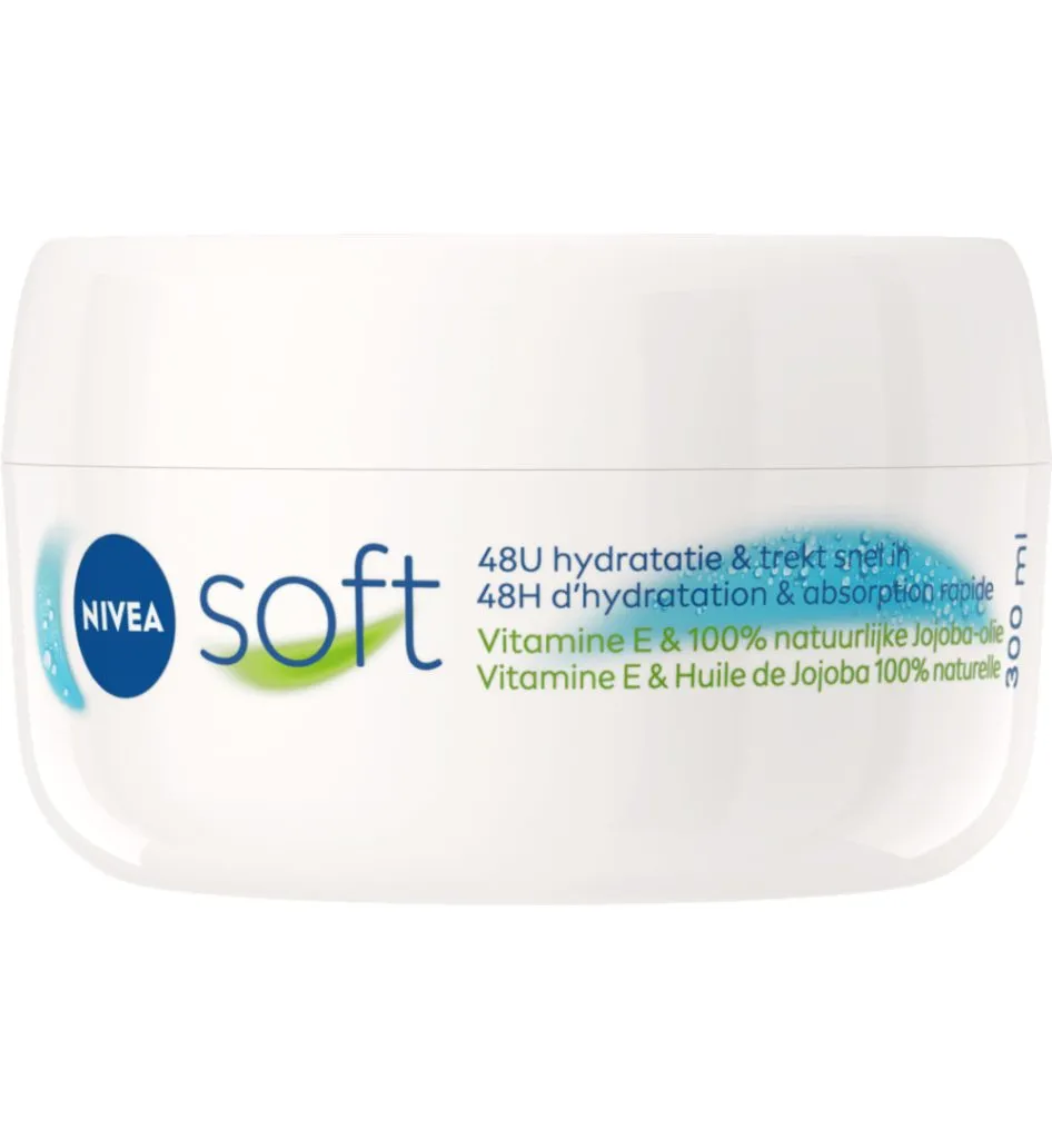 Nivea Soft pot  (300 ml)