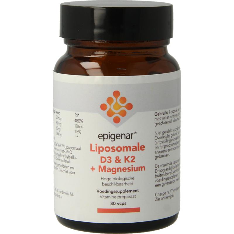 Epigenar D3 K2 & magnesium complex (30 vega capsules)