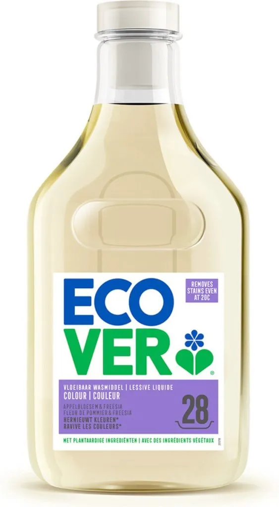 Ecover Wasmiddel Color Appelbloesem & Freesia (1430 ml)