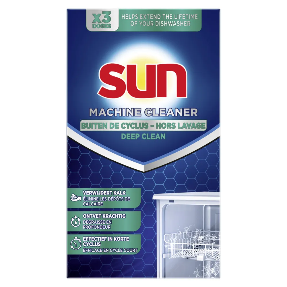 Sun Vaatwasmachine Reiniger (3 stuks)