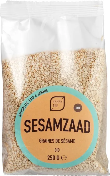 Greenage Sesamzaad Raw (250 gr)