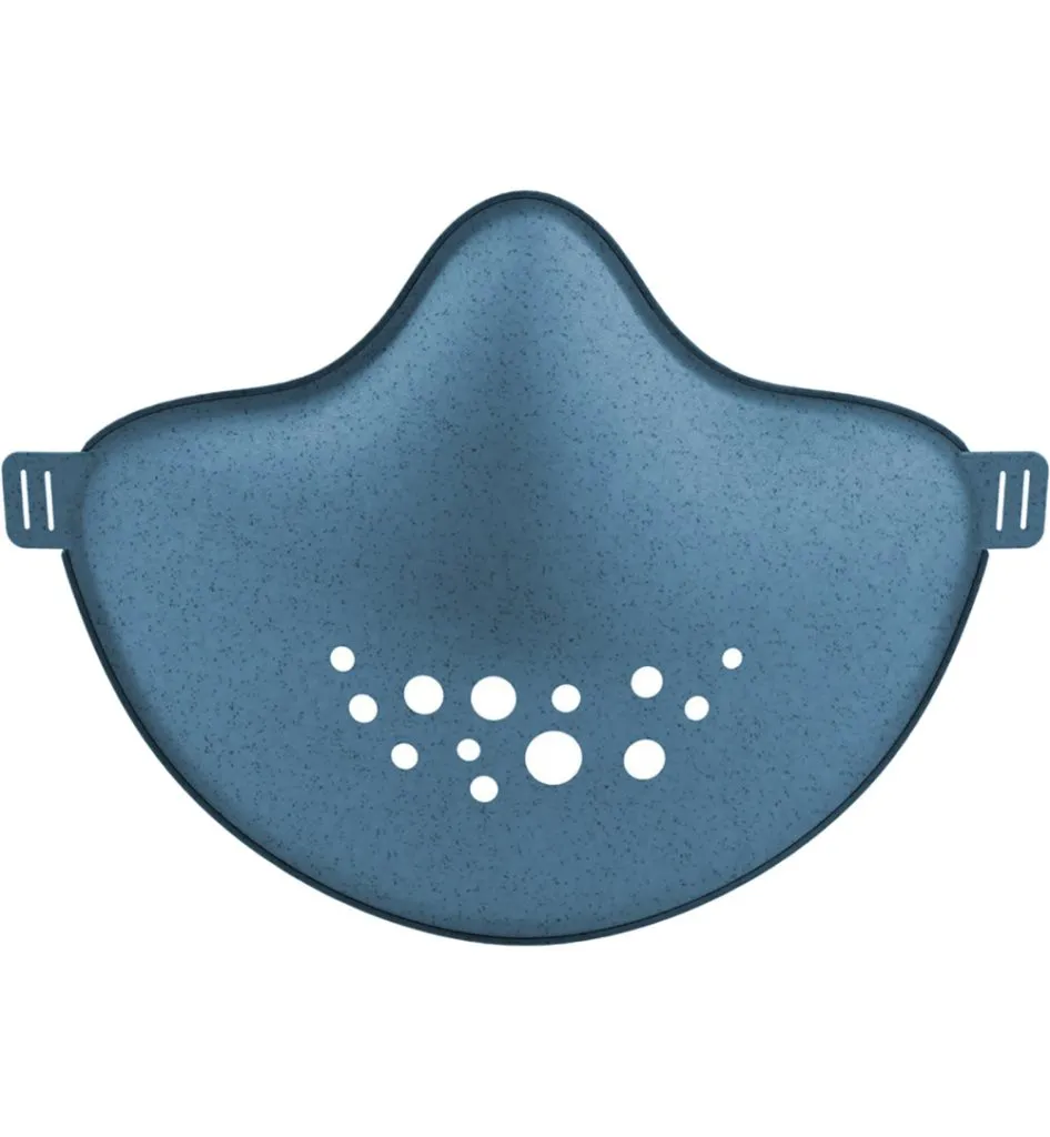 Koziol Duurzaam Herbruikbaar Gezichtsmasker Organic Deep Blue (1 stuk)