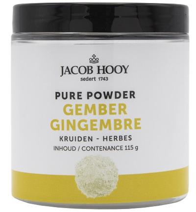 Jacob Hooy Pure Powder Gember (115 gr)