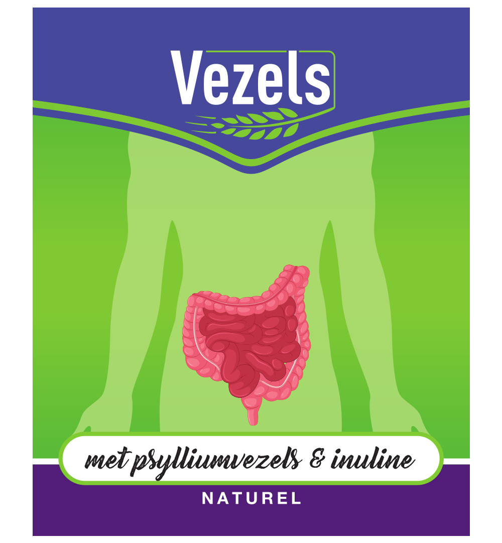 Vezels Vezels Naturel Psylliumvezels En Inulinevezels (300 gr)