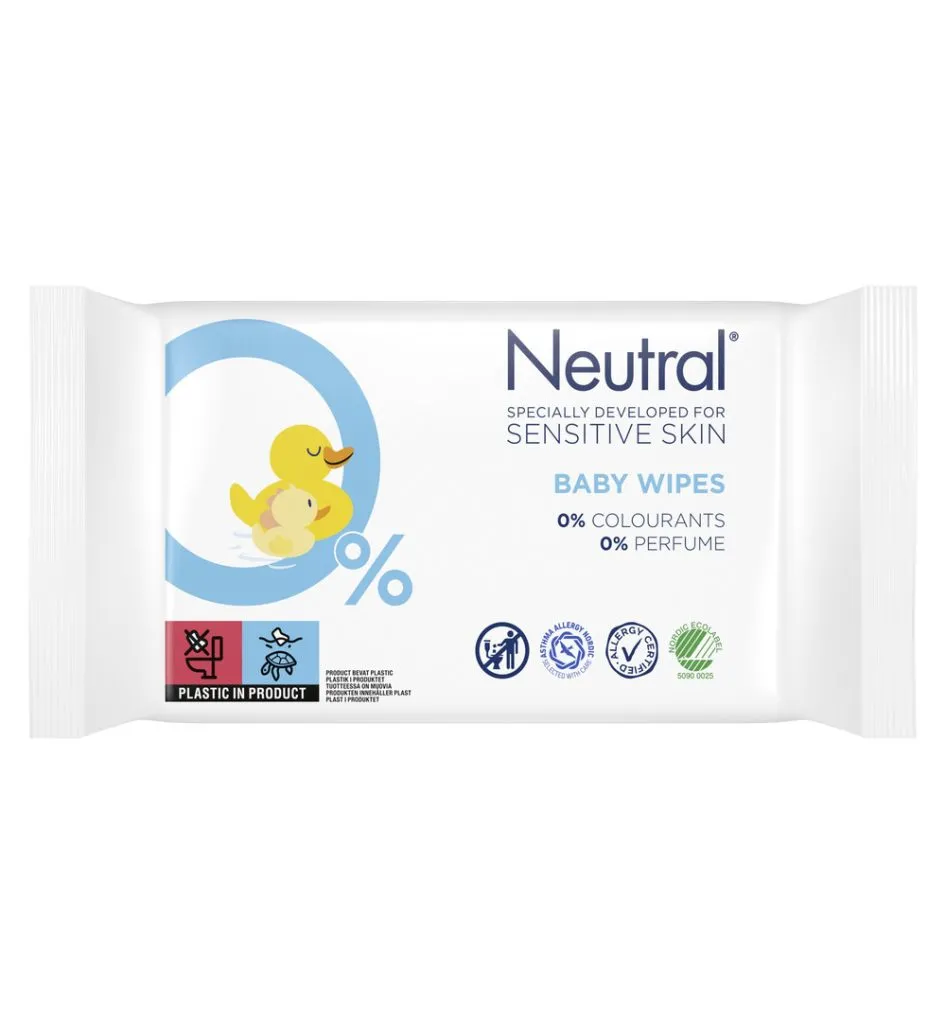 Neutral Baby doekjes (52 stuks)