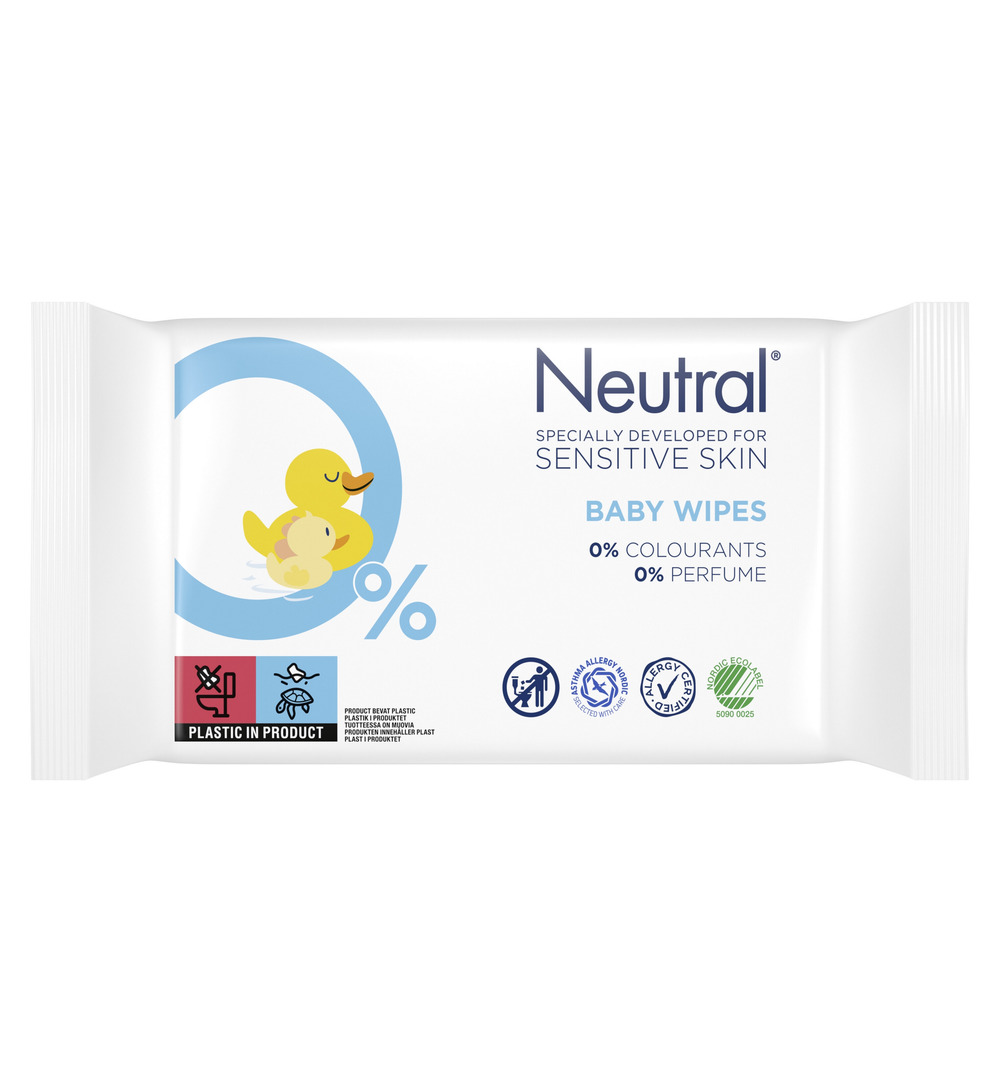 Neutral Baby doekjes (52 stuks)