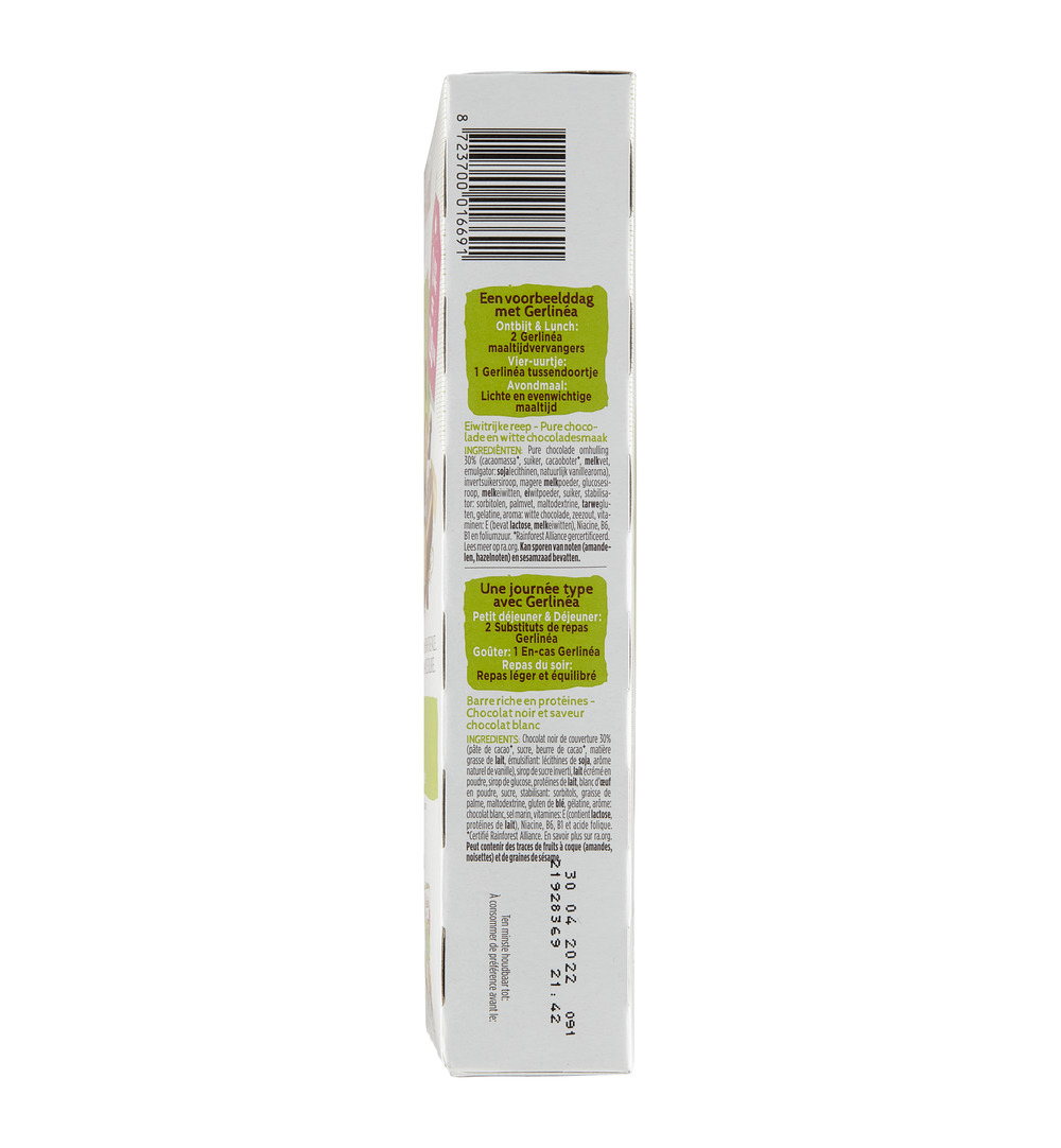 Gerlinéa Snackrepen Pure & Witte Chocolade Smaak (372 gr) - image 4