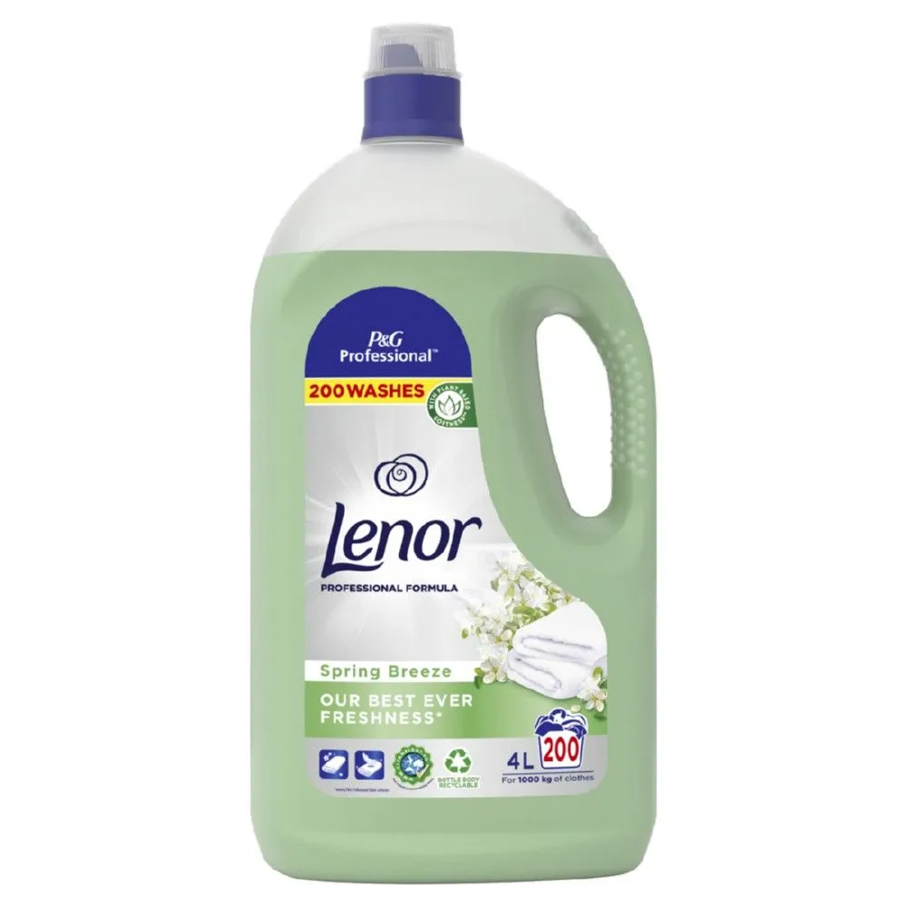 Lenor Professional Vloeibaar Wasverzachter Spring Breeze (4000 ml)