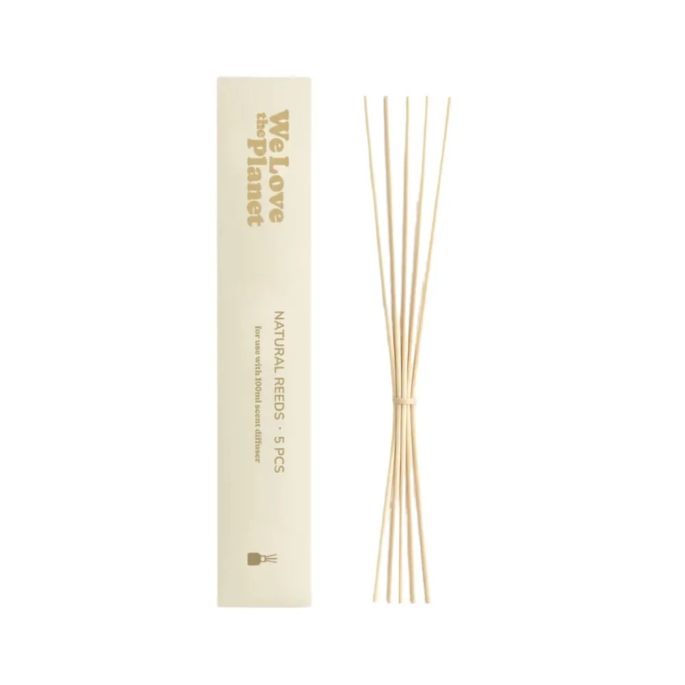We Love The Planet Natural Reeds 5pcs (100 ml)