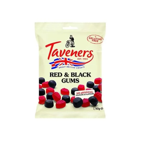 Taveners Taveners Red & Black Gums (165 gr)