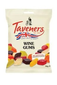 Taveners Taveners Wine Gums (165 gr)