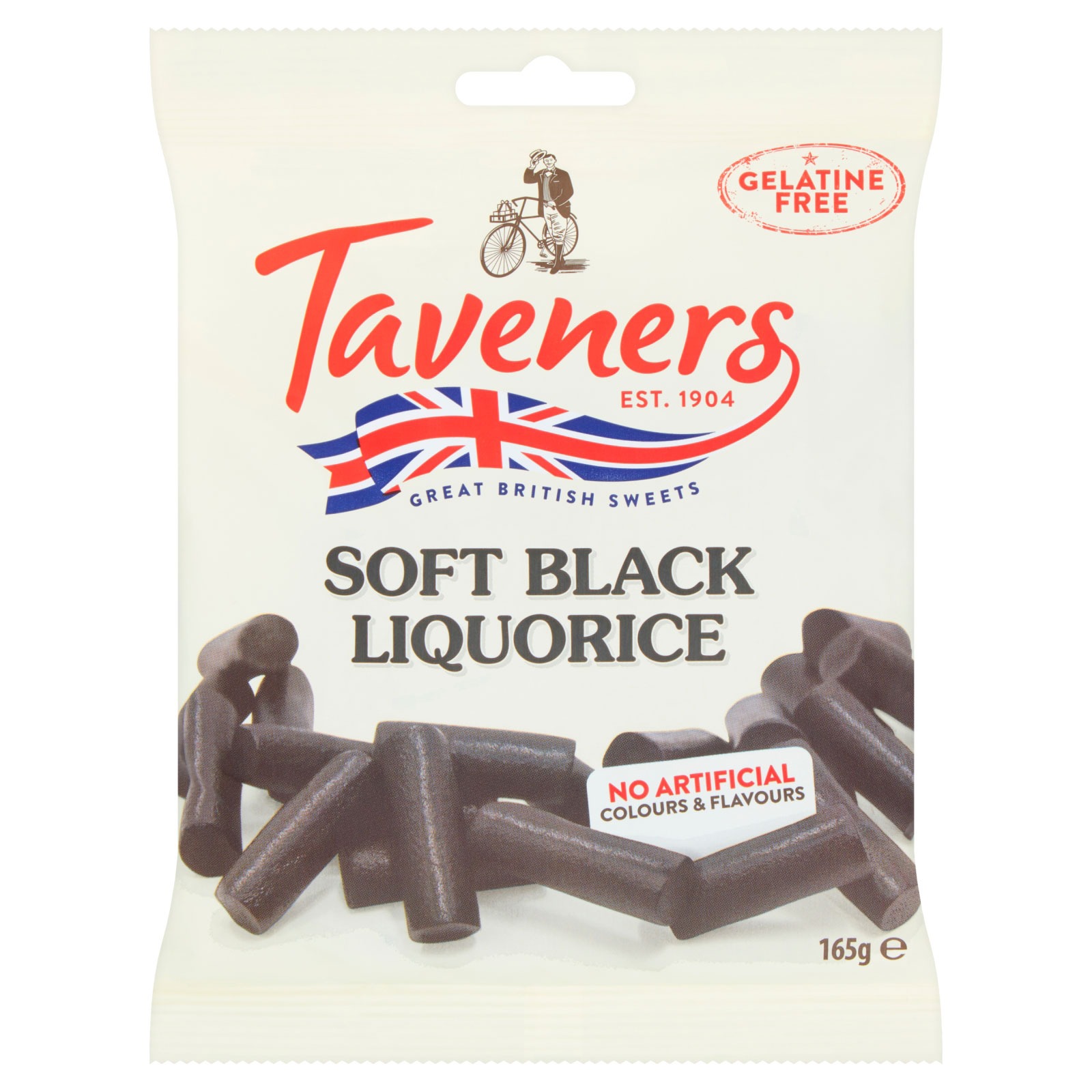 Taveners Taveners Black Soft Eating Liquorice (165 gr)