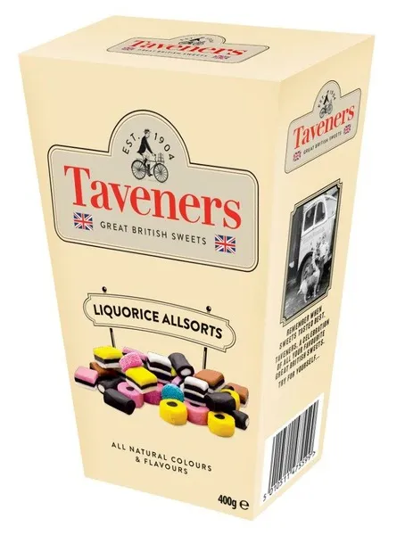 Taveners Taverners All Sorts Carton (400 gr)