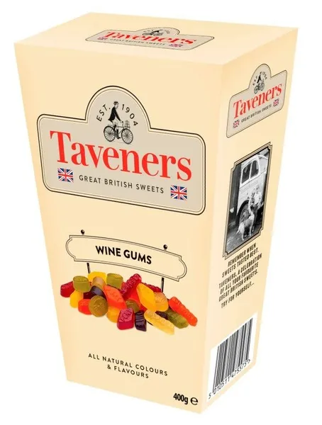 Taveners Taverners Wine Gum Carton (400 gr)