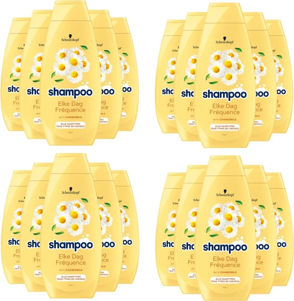 20x Schwarzkopf Shampoo elke dag (400 ml)