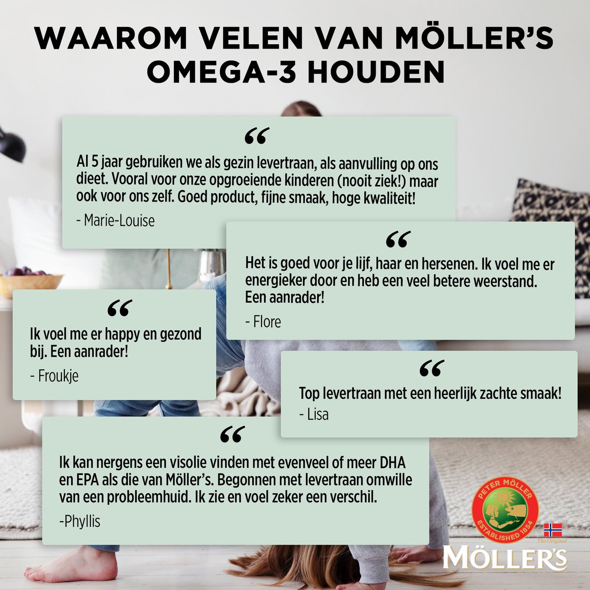 3x Mollers Omega-3 Levertraan Citroen (250 ml) - image 3
