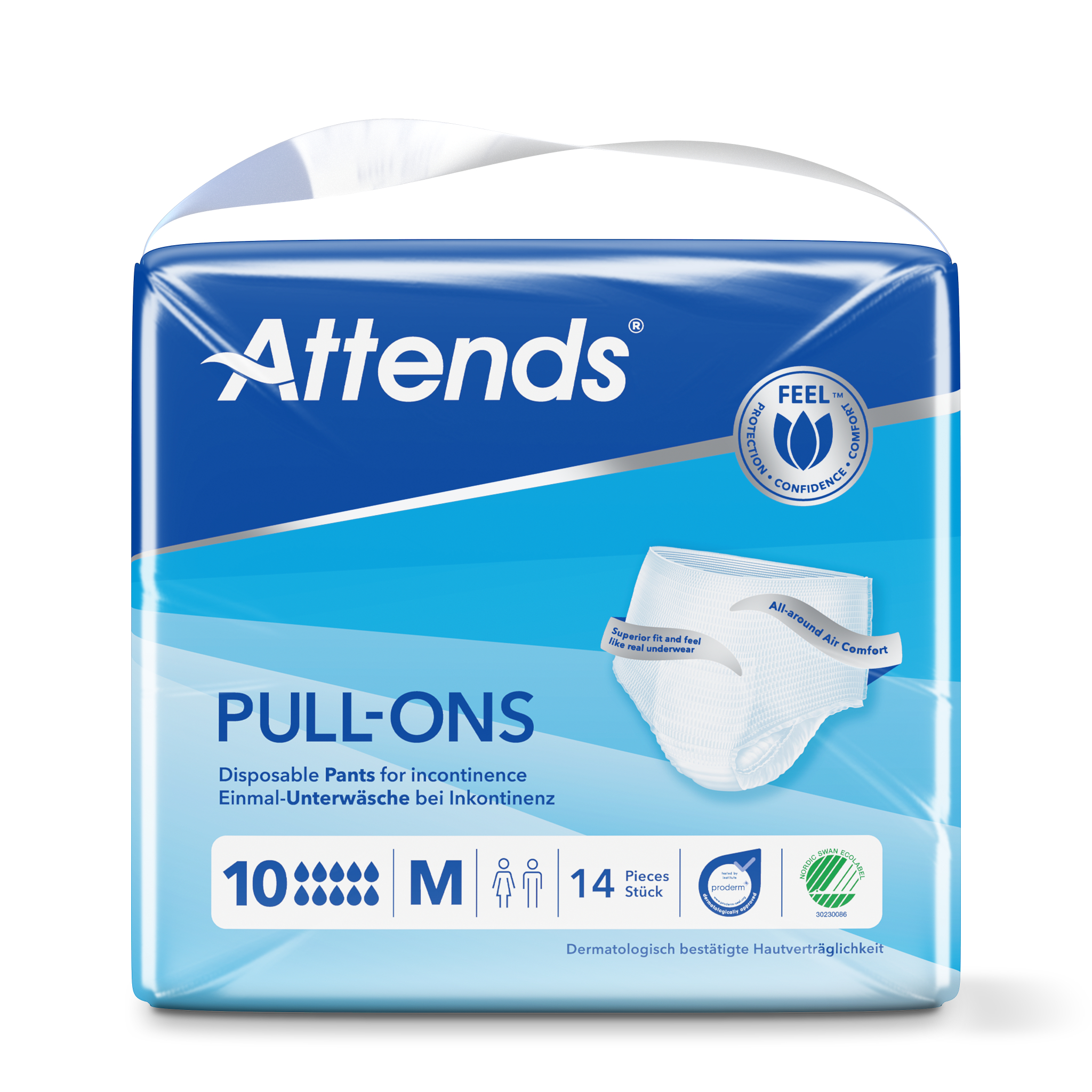 Attends Pull-Ons 10 Maat M (14 Stuks)