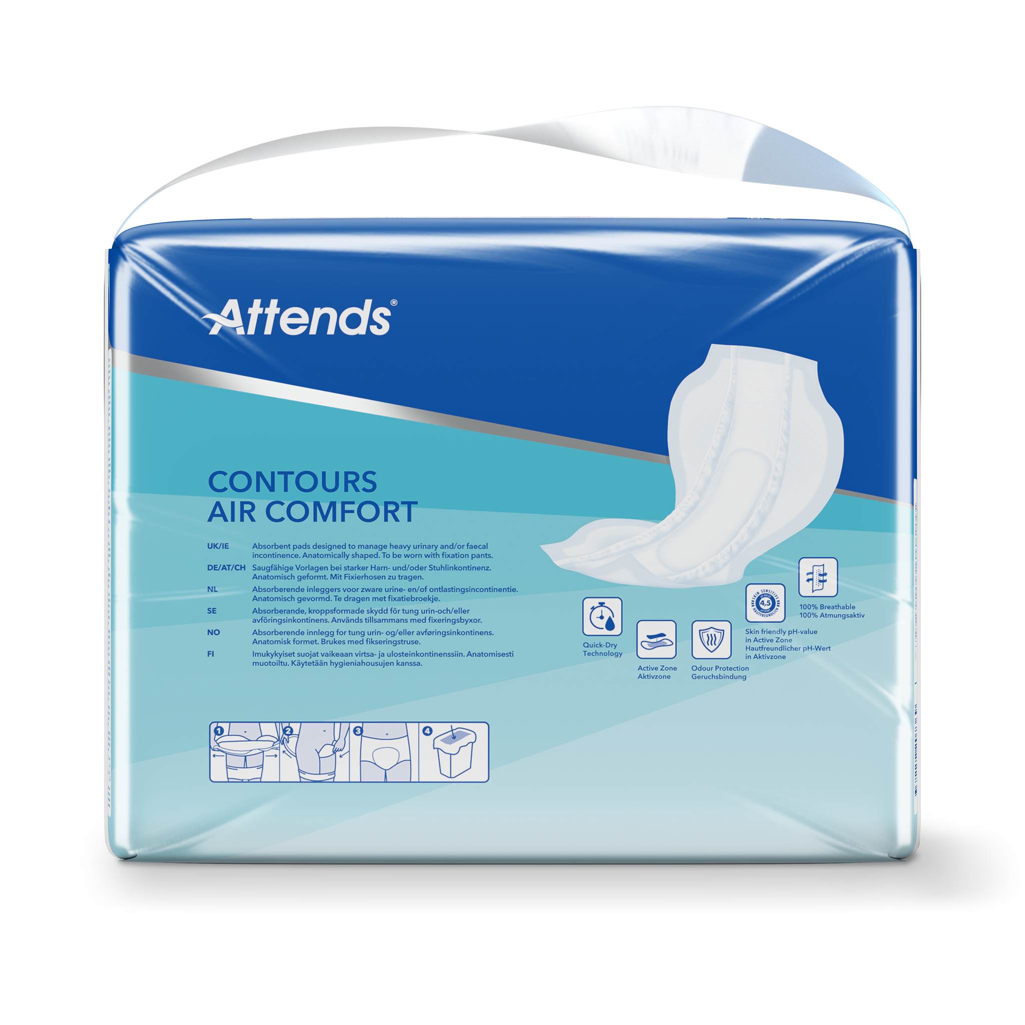 Attends Contours Air Comfort 6 (35 Stuks)