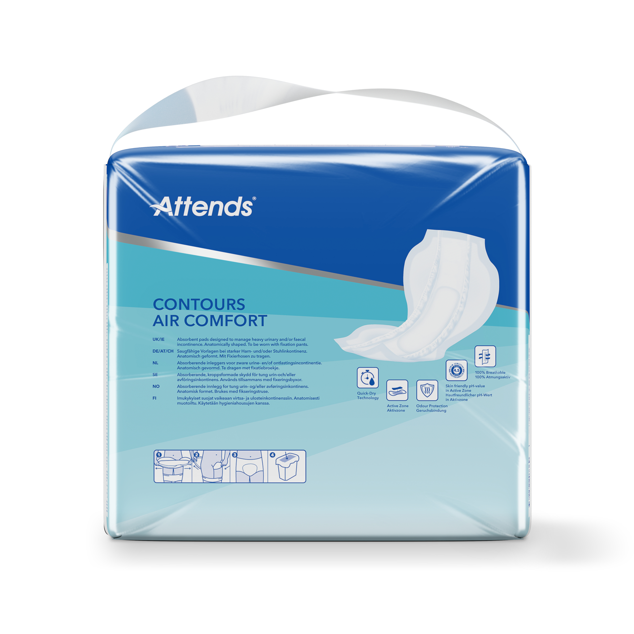 Attends Contours Air Comfort 10 (21 stuk)