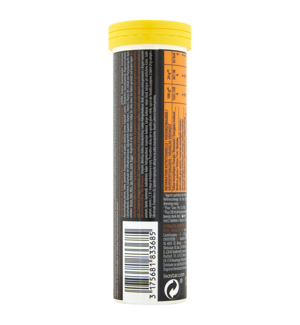 Isostar Powertabs Orange (120 gr) - image 3