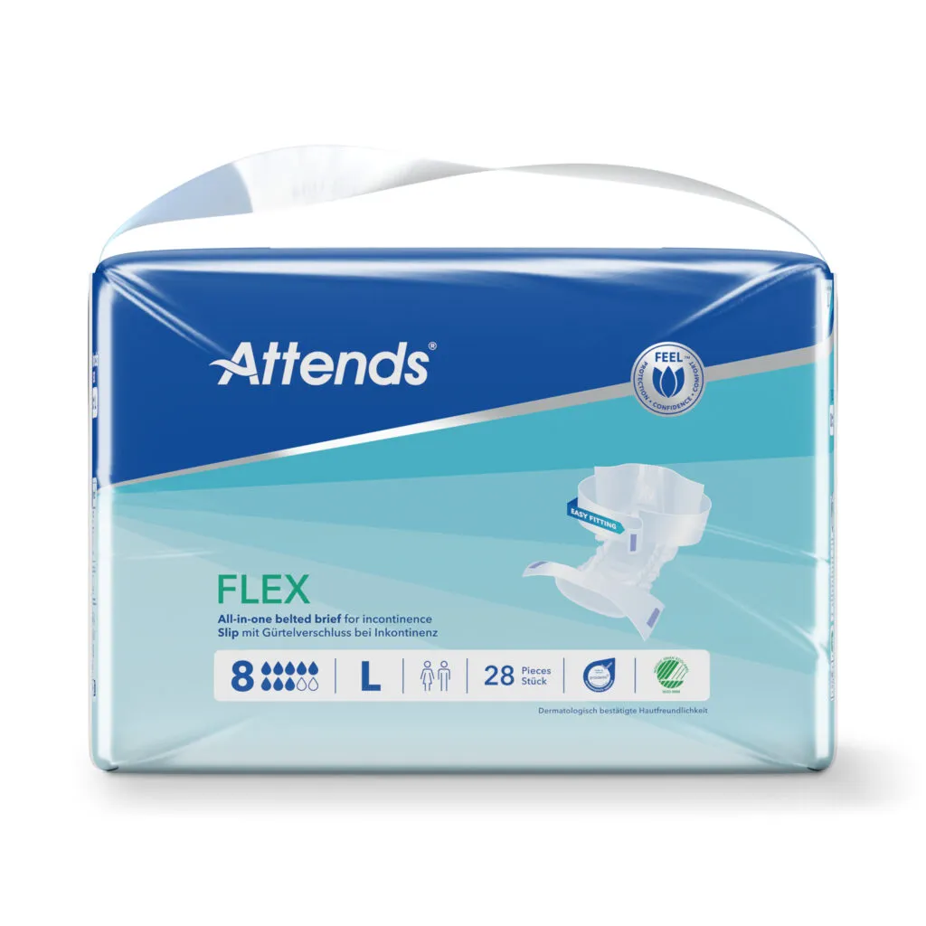 Attends Flex 8 Maat L 85-125 Cm (28 Stuks)