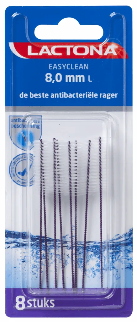 Lactona Interdental cleaner L 8.0mm (8 stuks)