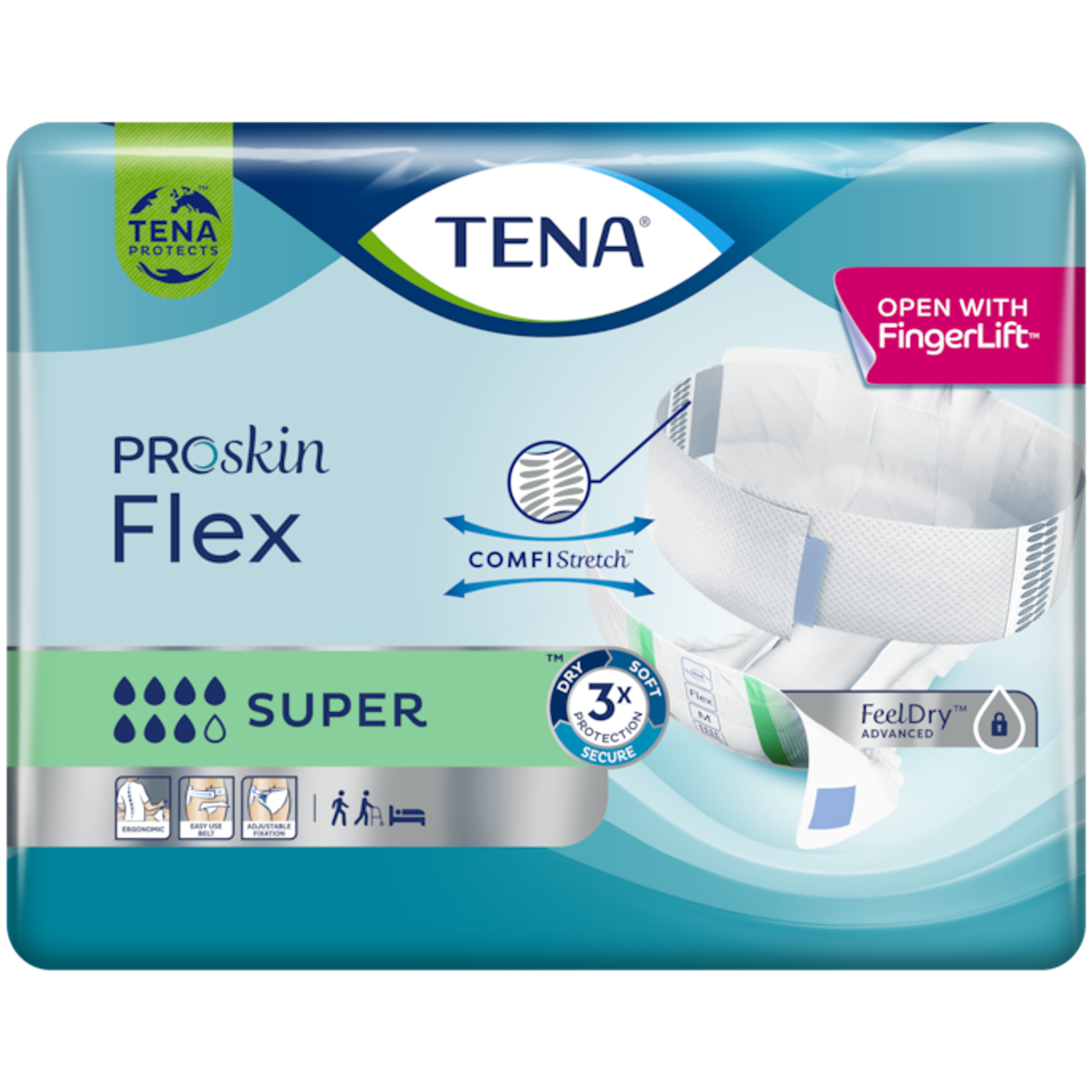 Tena Flex super maat S (30 stuks)