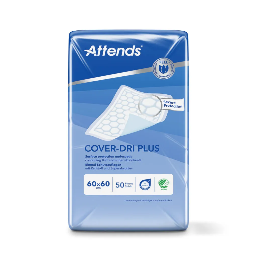 Attends Cover Dri+ 60 X 60 (50 Stuks)