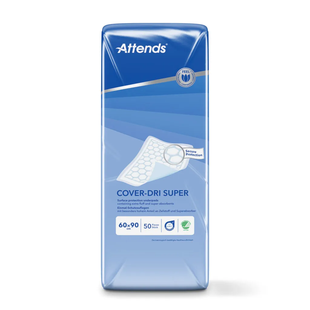 Attends Cover Dri+ 60 X 90 (50 Stuks)
