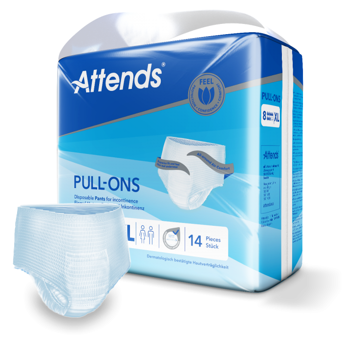 Attends Pull-ons 8 X-Large (14 stuks)