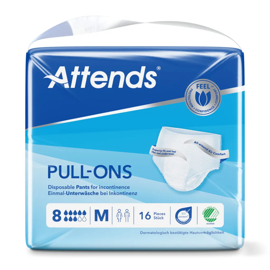 Attends Pull-Ons 8 Maat M (16 stuks)