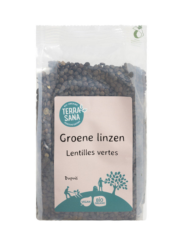 TerraSanagroene linzen dupuis bio (500 gr)
