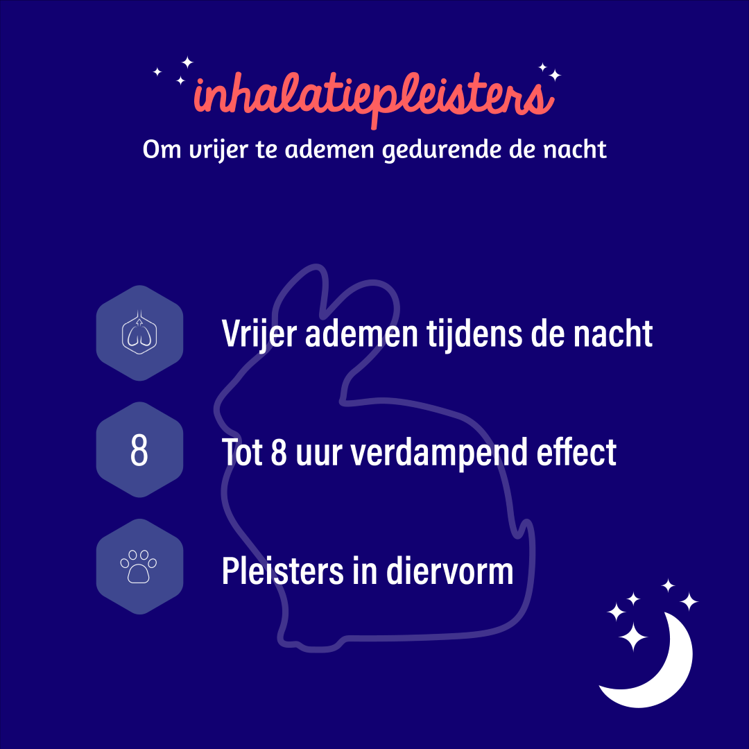 Dampo Kids inhalatiepleister diervormig (6 stuks) - image 2