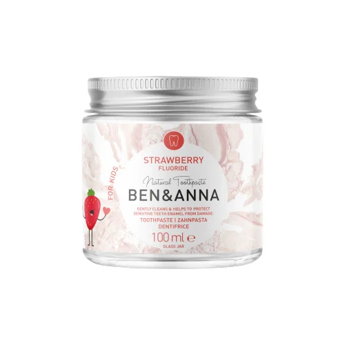 Ben & Anna Toothpaste Strawberry Fluoride (100 gr)