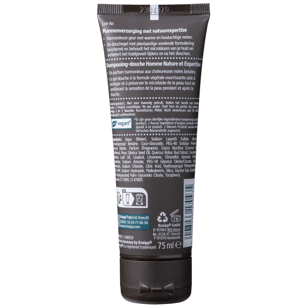 Kneipp MAN DOUCHE 2-IN-1 WARM WOODS (75 ml)