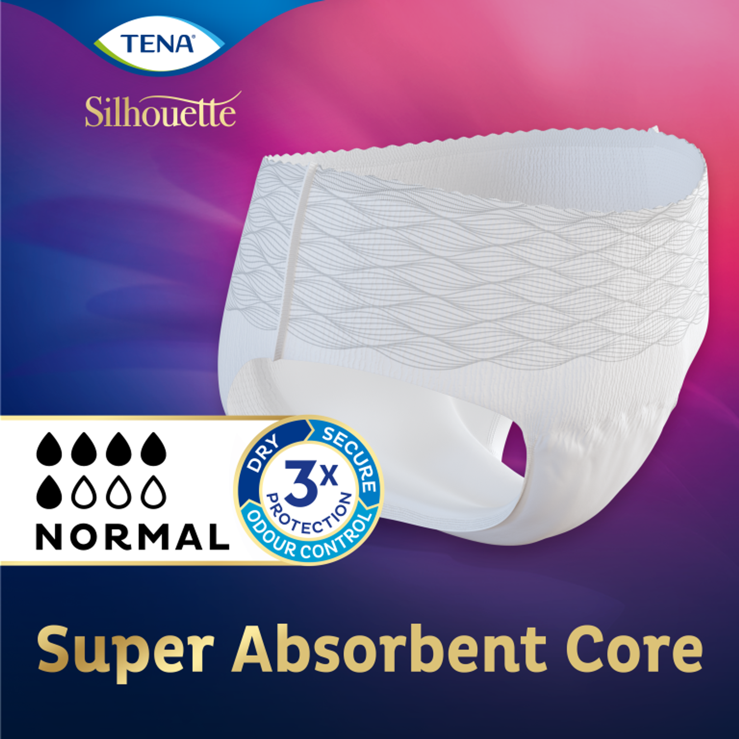 Tena Silhouette Plus Blanc - Lage Taille L (10 stuks) - image 2