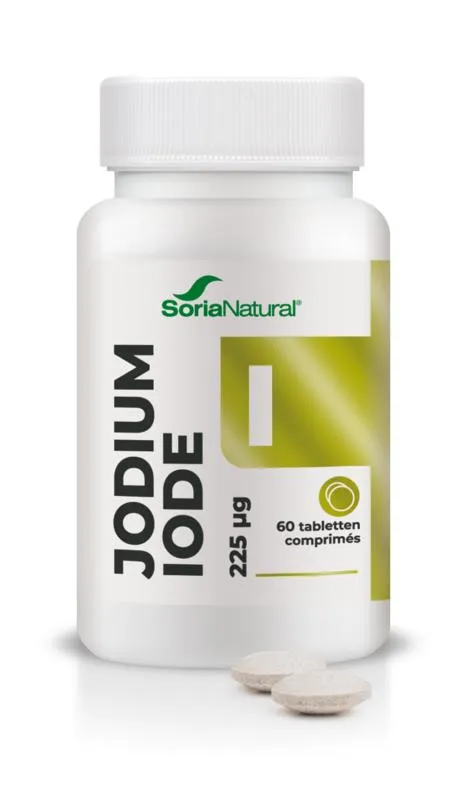 Soria Jodium 225 mcg Bio-Actief (60 tabletten)