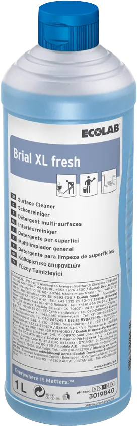 Ecolab Allesreiniger Brial Xl Fresh (1000 ml)