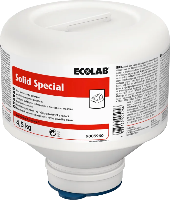 Ecolab Vaatwasmiddel Solid Special (4500 gr)