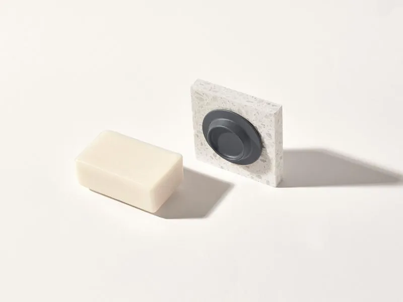 Soapi Magnetische Zeephouder Dark Grey (1 stuk)