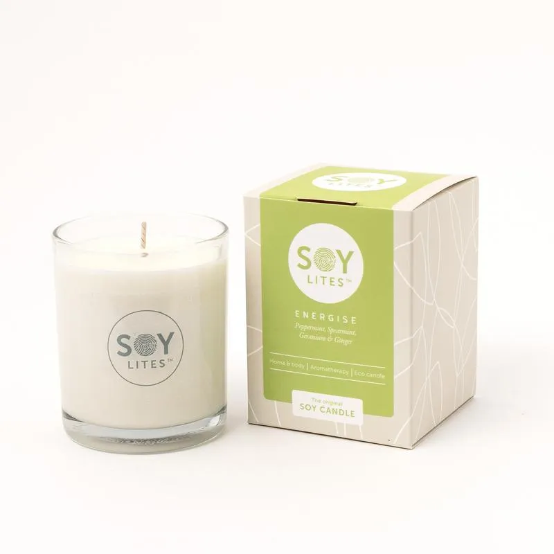 Soylites Soja Geurkaars 55 uur Energise (1 stuk)