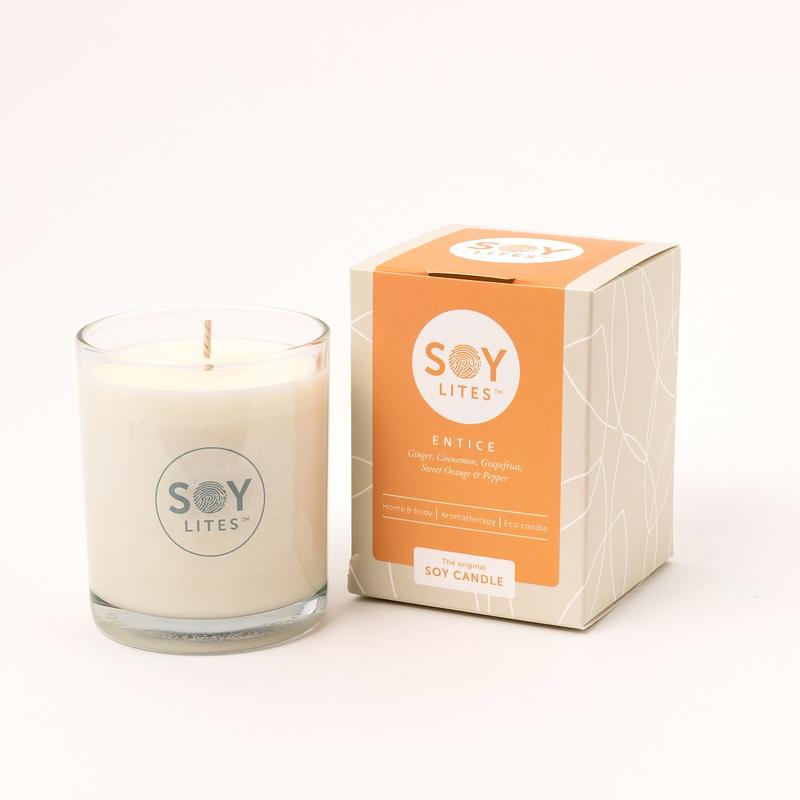 Soylites Soja Geurkaars 55 uur Entice (1 stuk)