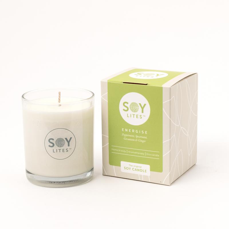 Soylites Soja Geurkaars 15 uur Energise (1 stuk)