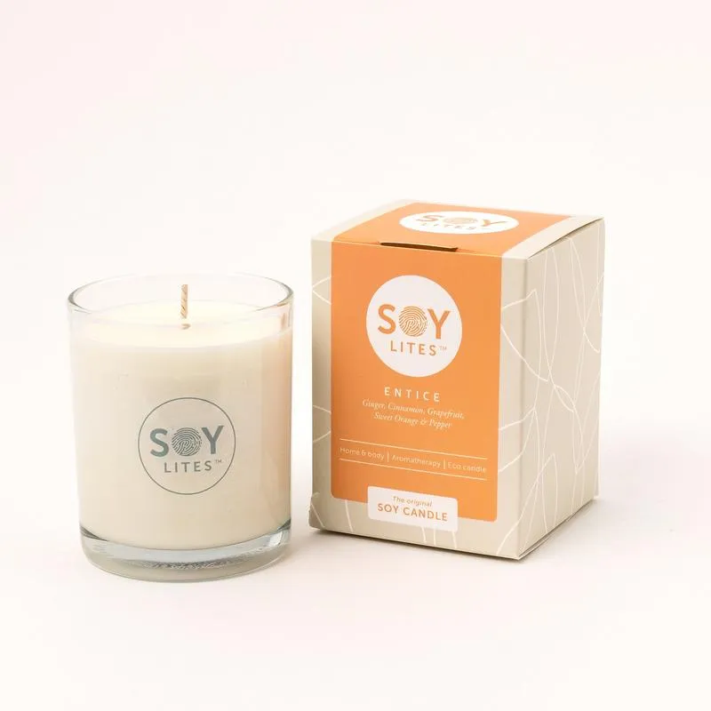 Soylites Soya Geurkaars 15 uur Entice (1 stuk)