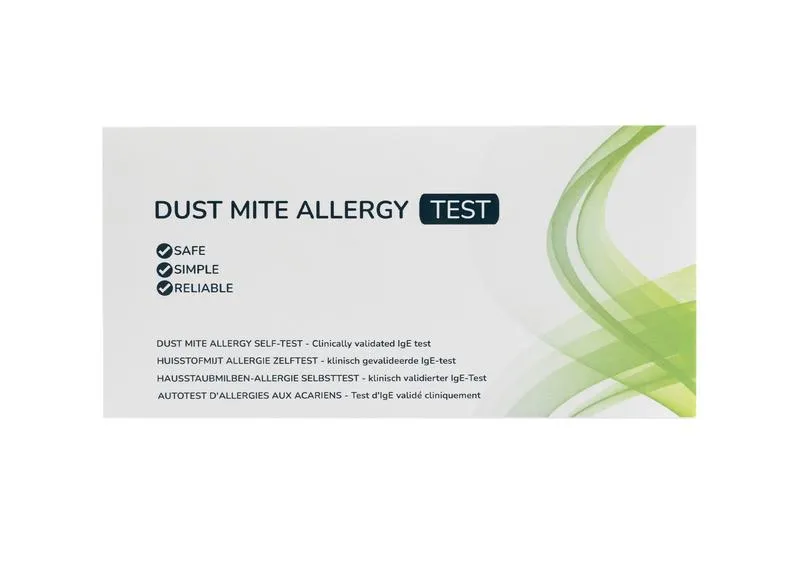 The Tester Allergietest Huisstof Kat Pollen (1 stuk)
