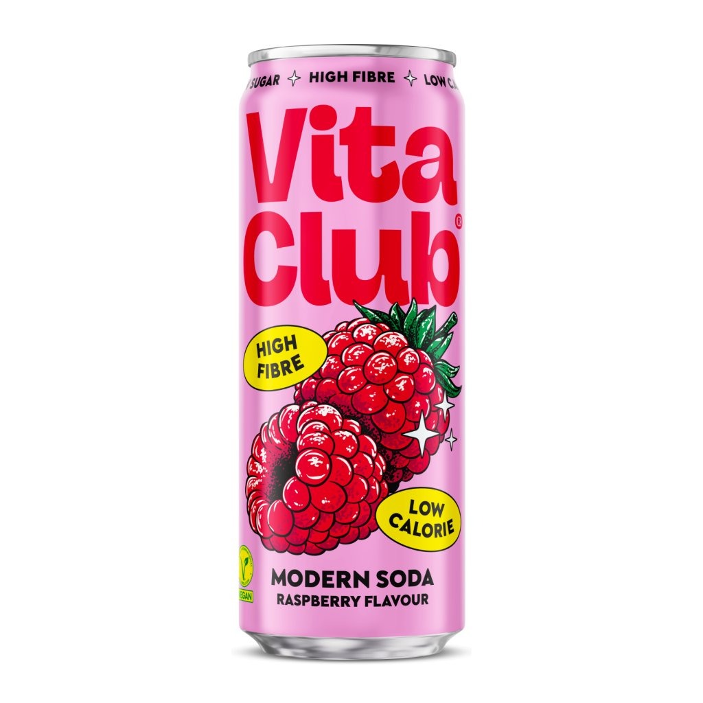 Vita Club Soda Raspberry (330 ml)