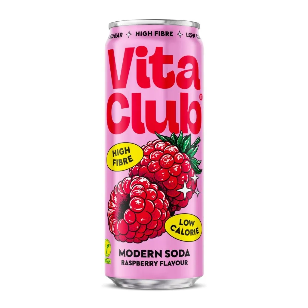 Vita Club Soda Raspberry (330 ml)