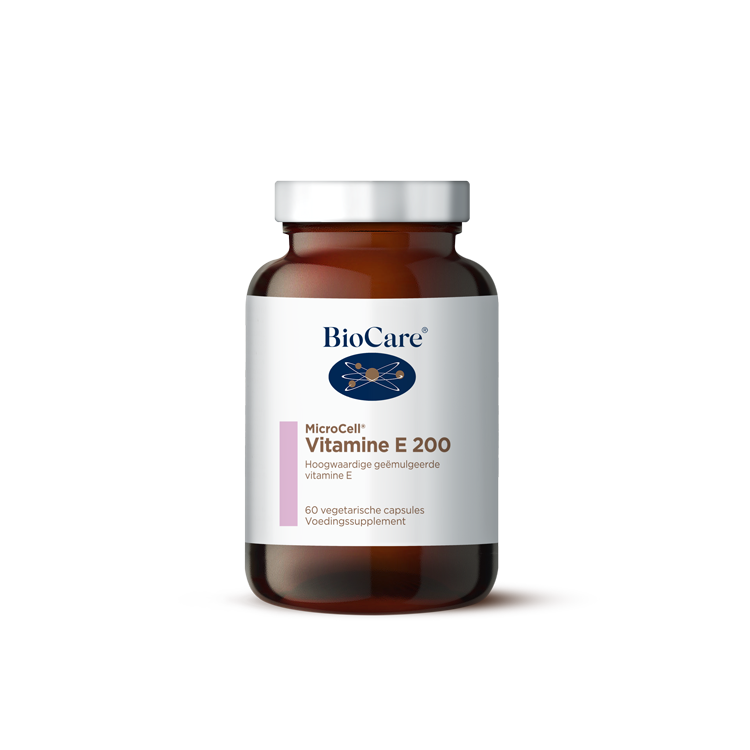 Biocare Microcell Vitamine E 200iu (60 vega capsules)