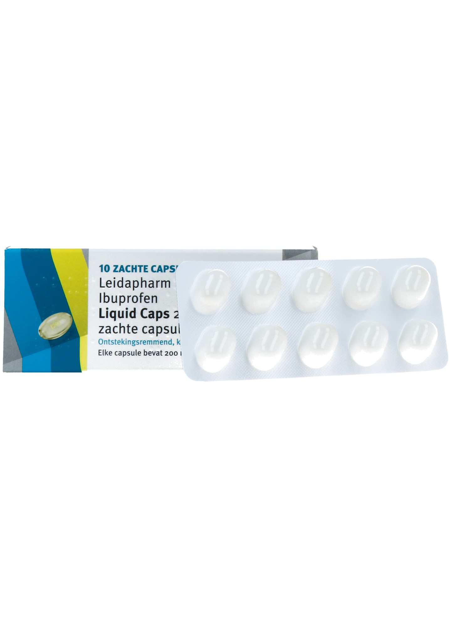 Leidapharm Ibuprofen 200mg Liquid (10 capsules)